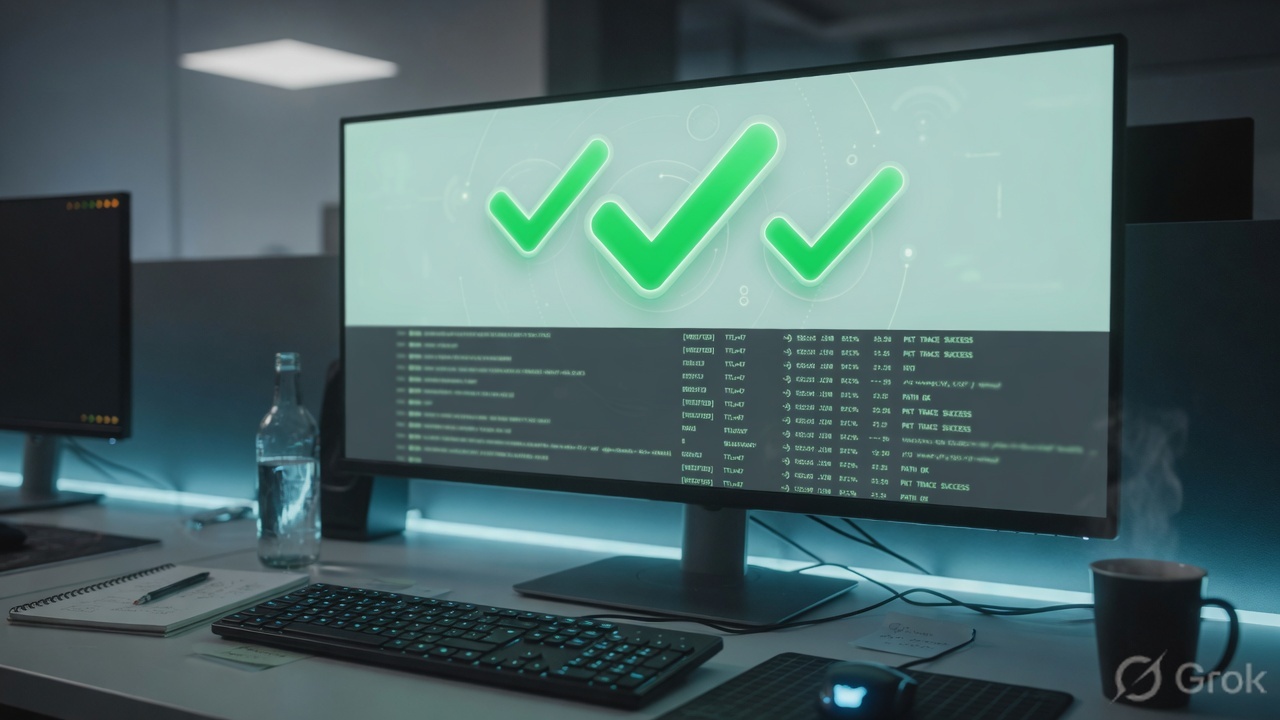 Operations desk verifying an FTD packet-tracer and NAT hit counts