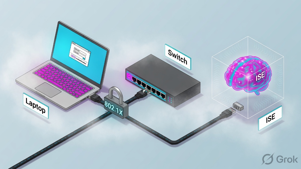 Forescout telling a switch to change a VLAN
