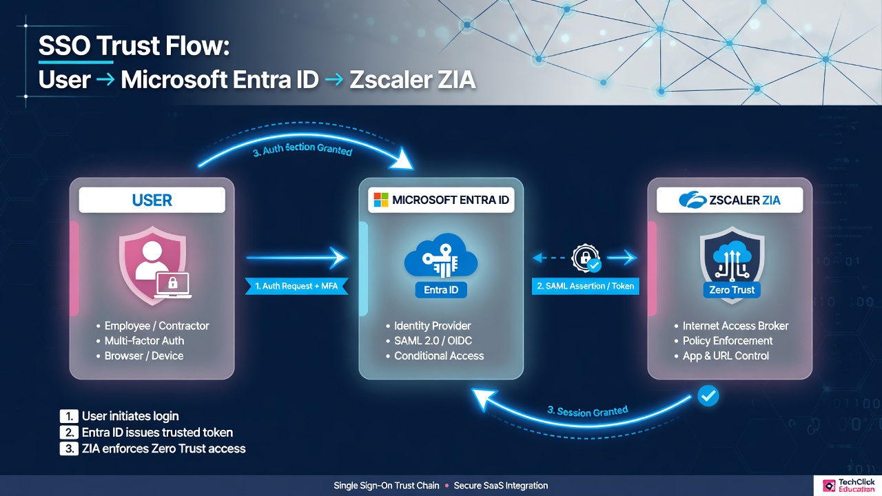 User Entra ID and Zscaler connected